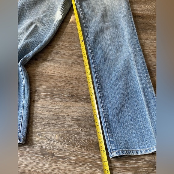 Seven7 Jeans Size 12 Women’s Straight‎ Premium Denim Light Wash - Picture 6 of 12